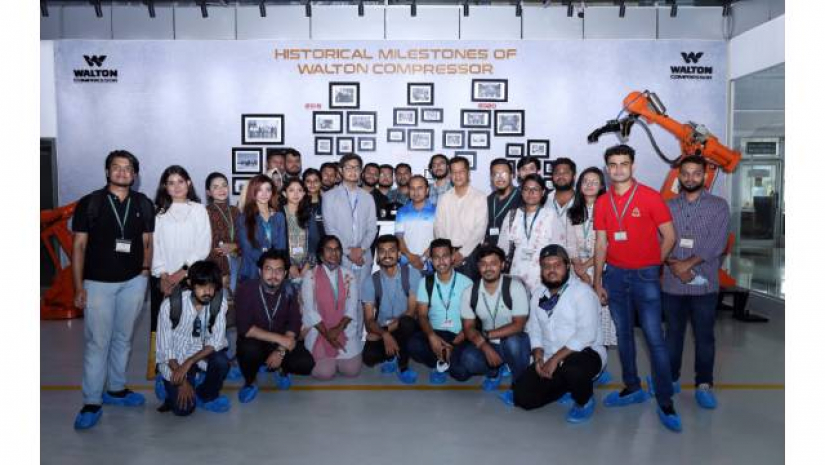 ওয়ালটন হাই-টেক ইন্ডাস্ট্রিজ পরিদর্শন