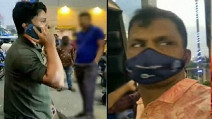 নারীর ওড়না ধরে টান দেওয়ায় অভিযুক্ত দুই পুলিশ সদস্য