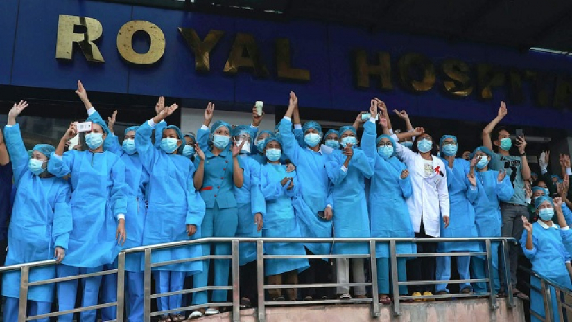 চিকিৎসকদের আন্দোলন