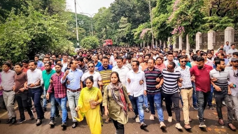 ছাত্রদলের শোডাউন