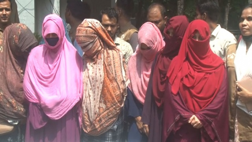 আটক ব্যক্তিরা