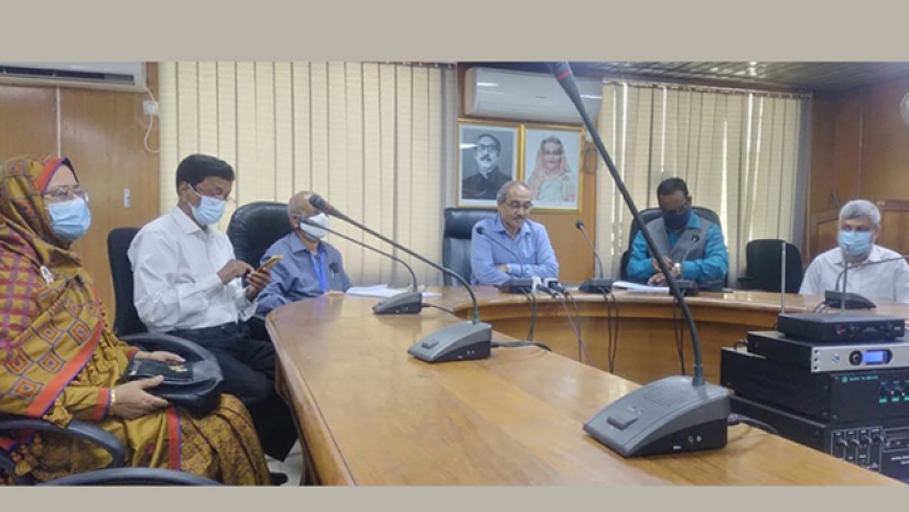 স্বাস্থ্য অধিদপ্তরের ব্রিফিং