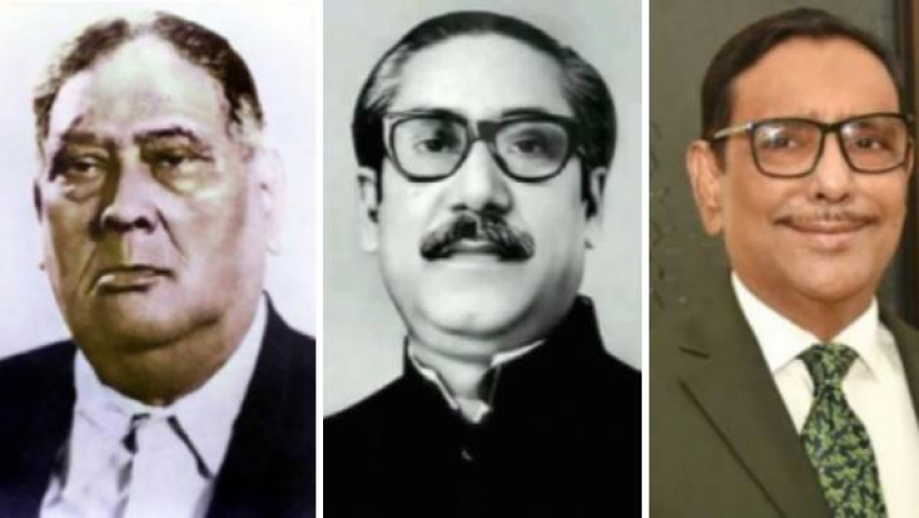 শেরে বাংলা এ কে ফজলুল হক, বঙ্গবন্ধু শেখ মুজিবুর রহমান ও ওবায়দুল কাদের