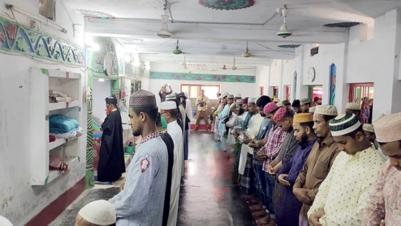 পটুয়াখালীতে ঈদের নামাজ