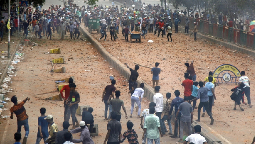 নিউমার্কেটে সংঘর্ষ