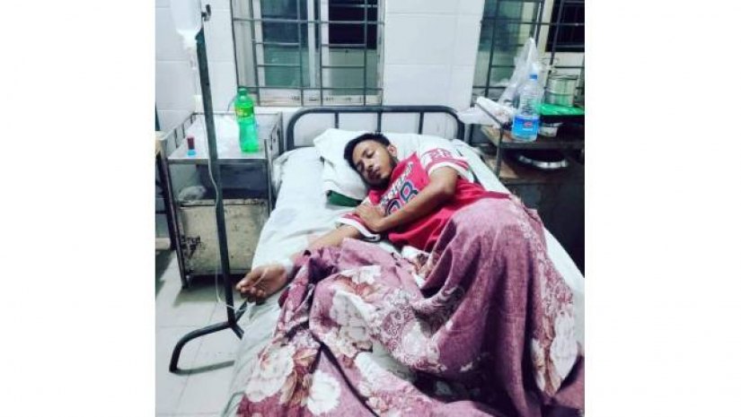 হাসপাতালে চিকিৎসাধীন জবি ছাত্র