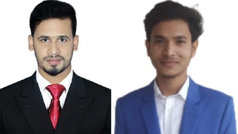 সভাপতি আজাদুল ইসলাম সুমন ও সাধারণ সম্পাদক আহমাদুল্লাহ হিল গালিব