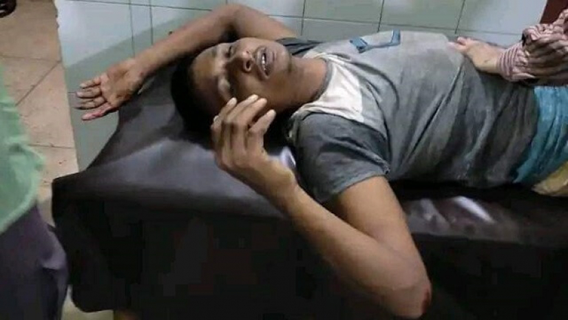 গুলিবিদ্ধ অবস্থায় গ্রেফতার হওয়া কবির আহমেদ