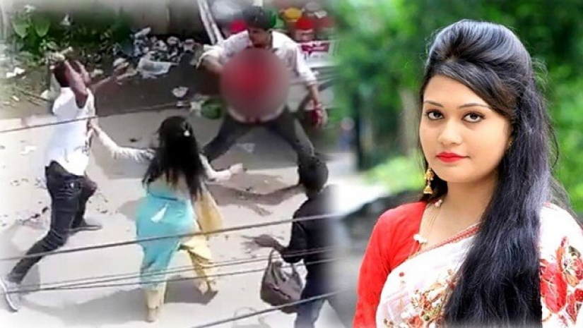 রিফাত শরীফ হত্যাকাণ্ডের দৃশ্য ও আয়শা সিদ্দিকা মিন্নি