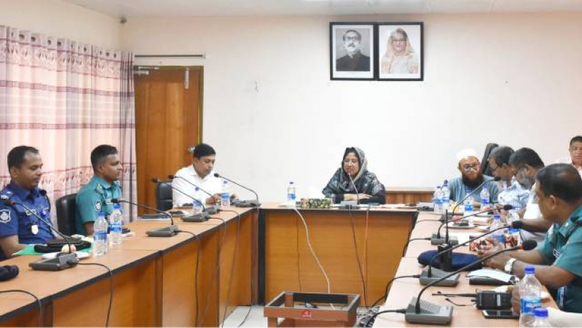 প্রশাসন ও আইন-শৃঙ্খলা রক্ষাকারী বাহিনীর সাথে মতবিনিময় সভা