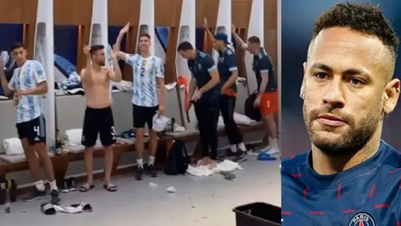 মেসিদের উল্লাস ও নেইমার