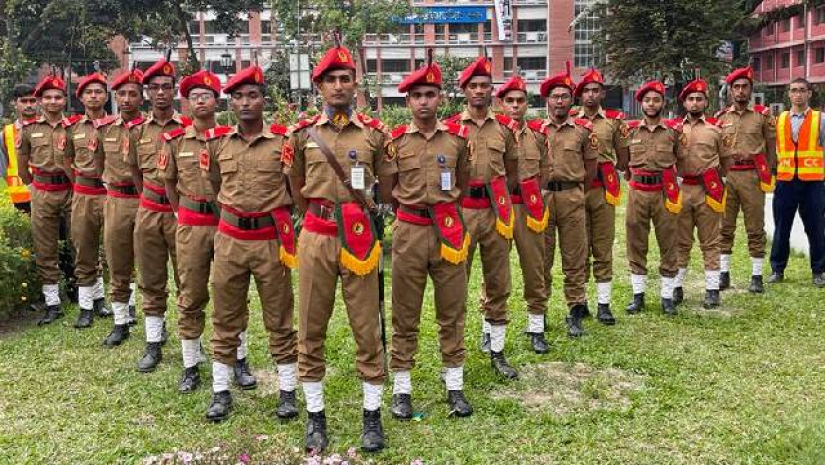 টানা ৩য় বার সারাদেশে শ্রেষ্ঠ ঢাকা কলেজ বিএনসিসি প্লাটুন 