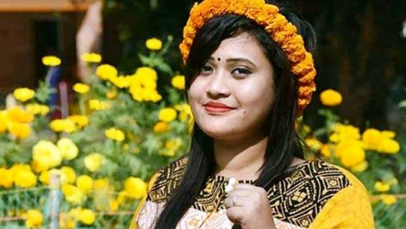 ছাত্রলীগ নেত্রী ফাল্গুনী দাস তন্বী