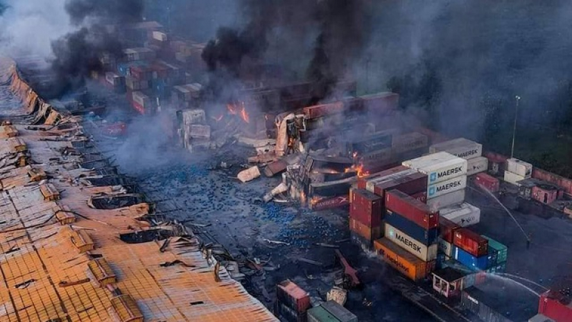 সীতাকুণ্ডে বিস্ফোরণ