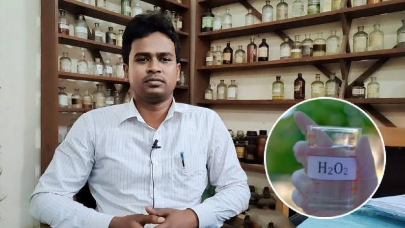 হাইড্রোজেন পার অক্সাইড কেমন দাহ্য পদার্থ? 