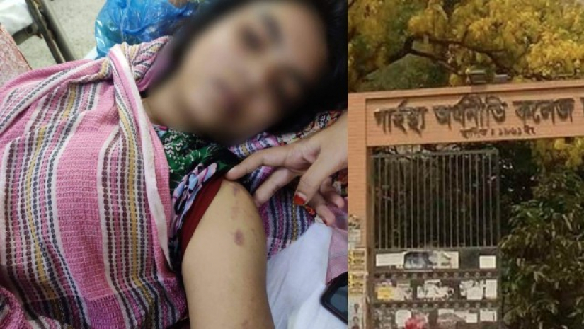 ছাত্রলীগের কর্মসূচিতে না যাওয়ায় মার খেয়ে হাসপাতালে ভর্তি ছাত্রী
