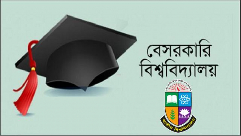 বেসরকারি বিশ্ববিদ্যালয় ও জাতীয় বিশ্ববিদ্যালয়