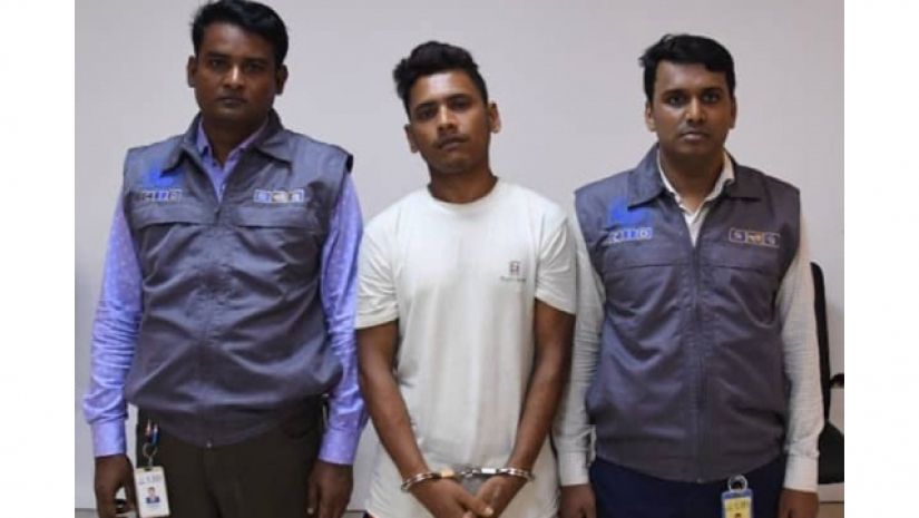 গ্রেপ্তার মো. রাসেল ওরফে