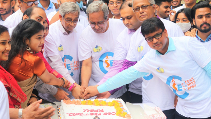 রণদা প্রসাদ সাহা বিশ্ববিদ্যালয়ে সিএসটি ফেস্টের উদ্বোধন