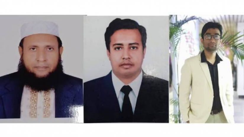 নবনির্বাচিত সভাপতি, সাধারণ সম্পাদক ও কোষাধ্যক্ষ 