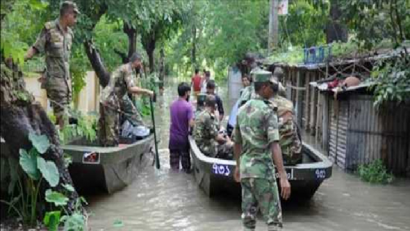 উদ্ধার কাজে সেনাবাহিনী
