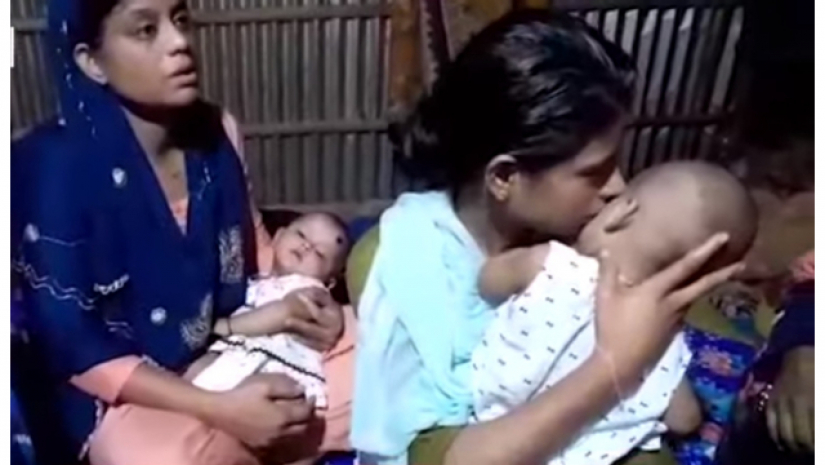 মৃত্যু জেনেও শেষ নিঃশ্বাস পর্যন্ত বুকে আঁকড়ে রেখেছিলেন সন্তানদের