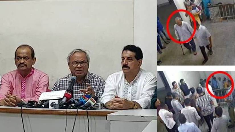 রিজভীর ঢাবি ক্লাবে যাওয়ার সিসিটিভি ফুটেজ ফেসবুকে ফাঁস হয়েছে
