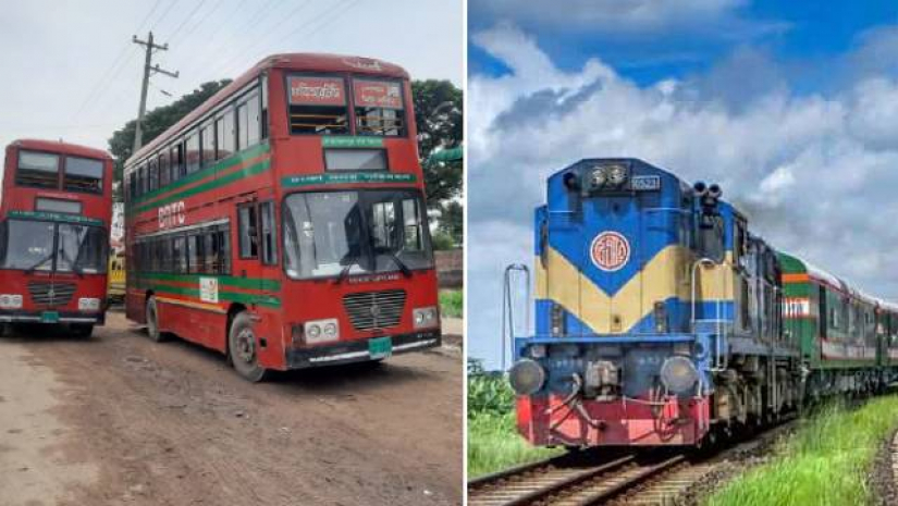 বাস-ট্রেন