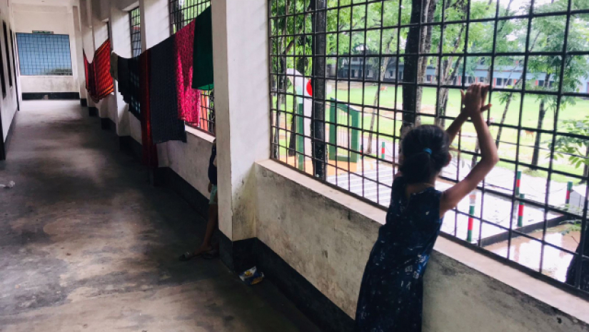 বন্যায় আশ্রয় কেন্দ্র