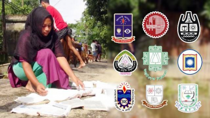 বন্যার কারণে বানবাসি এলাকার সব শিক্ষার্থীরা ক্ষতিগ্রস্ত। সুমাইয়া এদেরই একজন