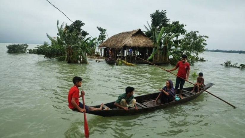 সিলেটের বন্যা পরিস্থিতি