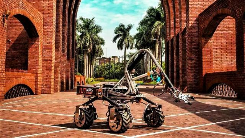 আন্তর্জাতিক রোভার চ্যালেঞ্জ প্রতিযোগিতার ফাইনাল রাউন্ডে আইইউটি