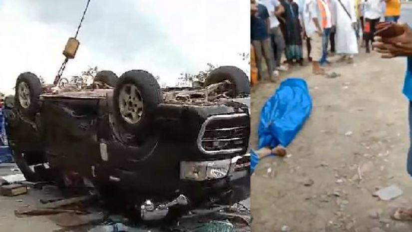 পদ্মা সেতুতে এক ভয়াবহ সড়ক দুর্ঘটনা