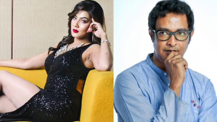 মাহি ও প্রযোজক আজিজ