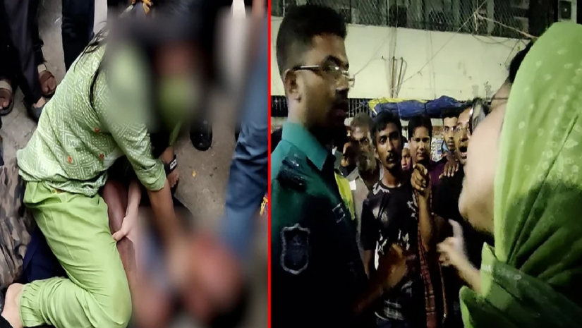 ছিনতাইকারীকে ধরেছে জগন্নাথ বিশ্ববিদ্যালয়ের ওই শিক্ষার্থী