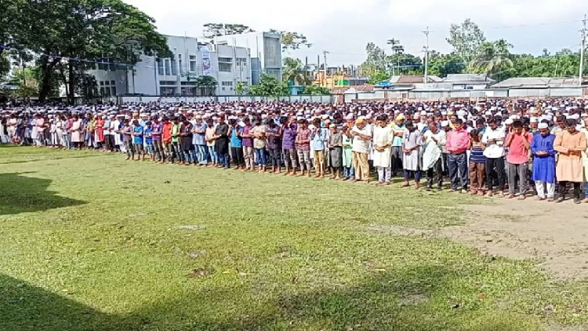 গাইবান্ধার ঘাটায় অনুষ্ঠিত দ্বিতীয় জানাজা