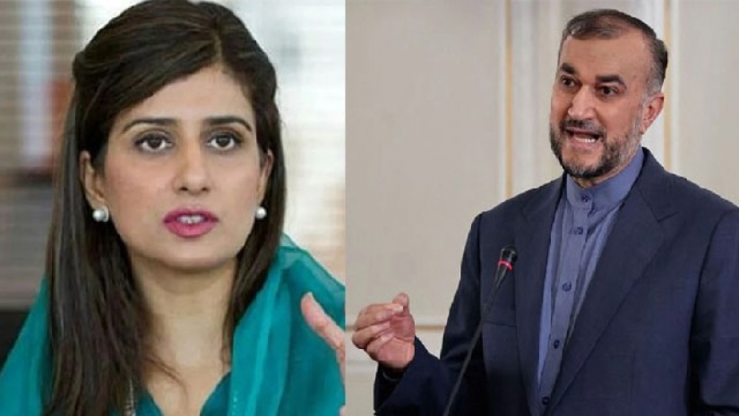হিনা রাব্বানি খার ও হোসেন আমির-আবদুল্লাহিয়ান
