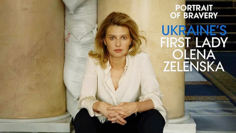 ভোগের প্রচ্ছদে প্রেসিডেন্ট জেলেনস্কির স্ত্রী