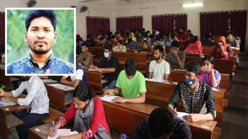 রাবির ভর্তি পরীক্ষায় প্রক্সির হোতা ছাত্রলীগ নেতা মুশফিক তাহমিদ তন্ময়