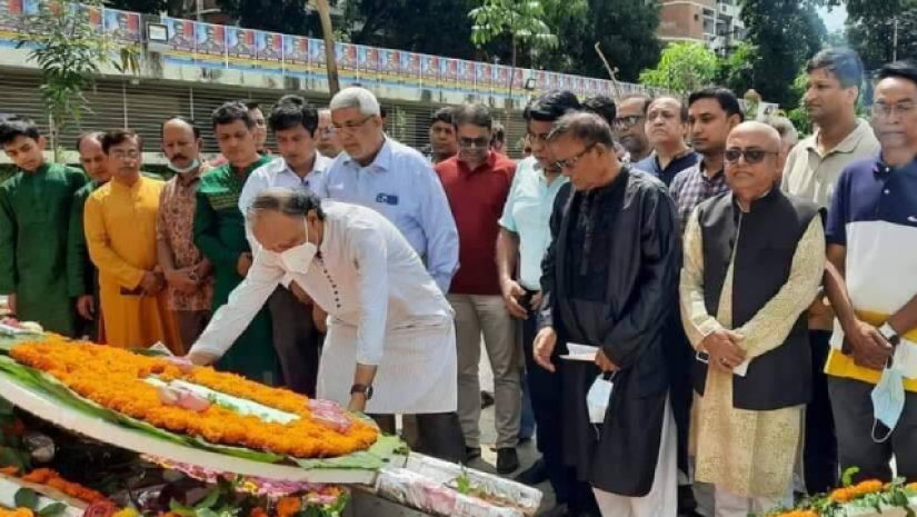 শেখ কামালের জন্মদিনে বঙ্গবন্ধু পরিষদের শ্রদ্ধা 