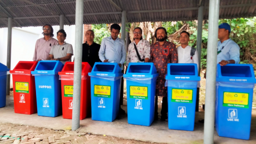 চবির মোড়ে মোড়ে বসছে ১৫০টি লাল-নীল ডাস্টবিন