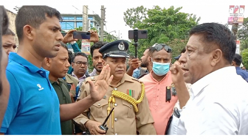 সরিয়ে নেওয়া হলো বরগুনার সেই পুলিশ কর্মকর্তাকে