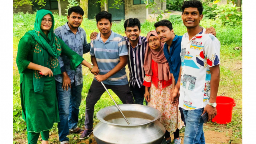 গণ বিশ্ববিদ্যালয়ের ইন্টার্ণ ডাক্তারদের চড়ুইভাতি