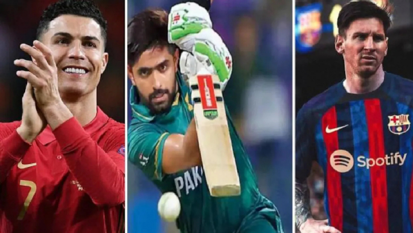 বাবর নাকি মেসি-রোনাল্ডোর সংমিশ্রণ!