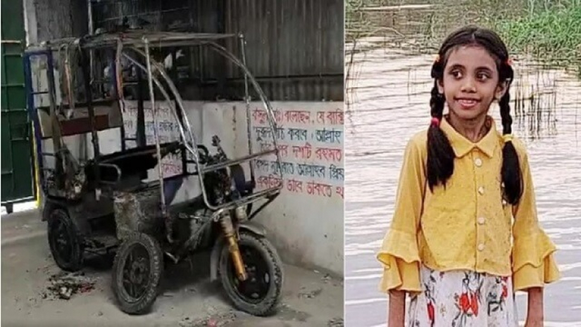 সড়ক দুর্ঘটনায় নিহত মাইশা আক্তার মারিয়া