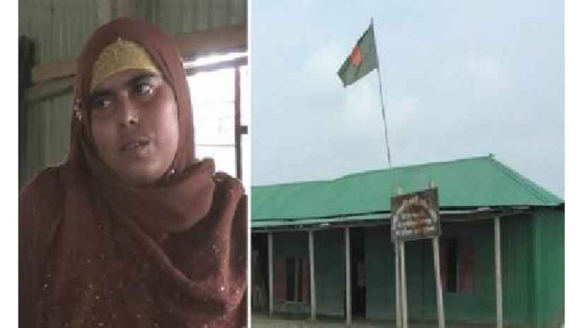 আরাজি পিপুলবাড়ি প্রাথমিক বিদ্যালয় ও ইনসেটে শিক্ষিকা রুনা খাতুন
