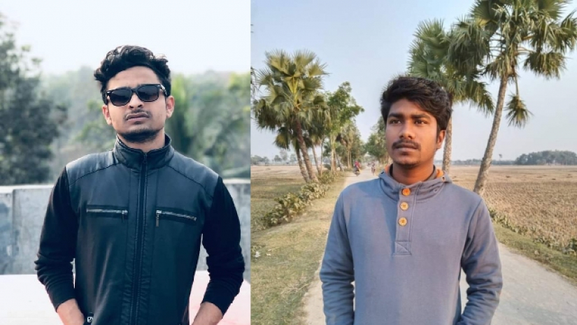 তৌকির হোসাইন তপু ও মেরাজ হোসেন শিহাব
