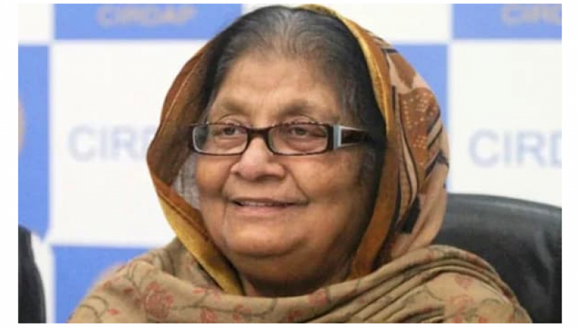 আওয়ামী লীগের সভাপতিমণ্ডলীর সদস্য সাজেদা চৌধুরী মারা গেছেন