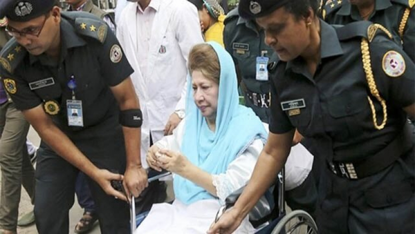 বিএনপি চেয়ারপারসন বেগম খালেদা জিয়া