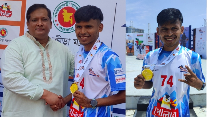 ম্যারাথনে স্বর্ণপদক জয় করলো বাকৃবির সাজ্জাদ 